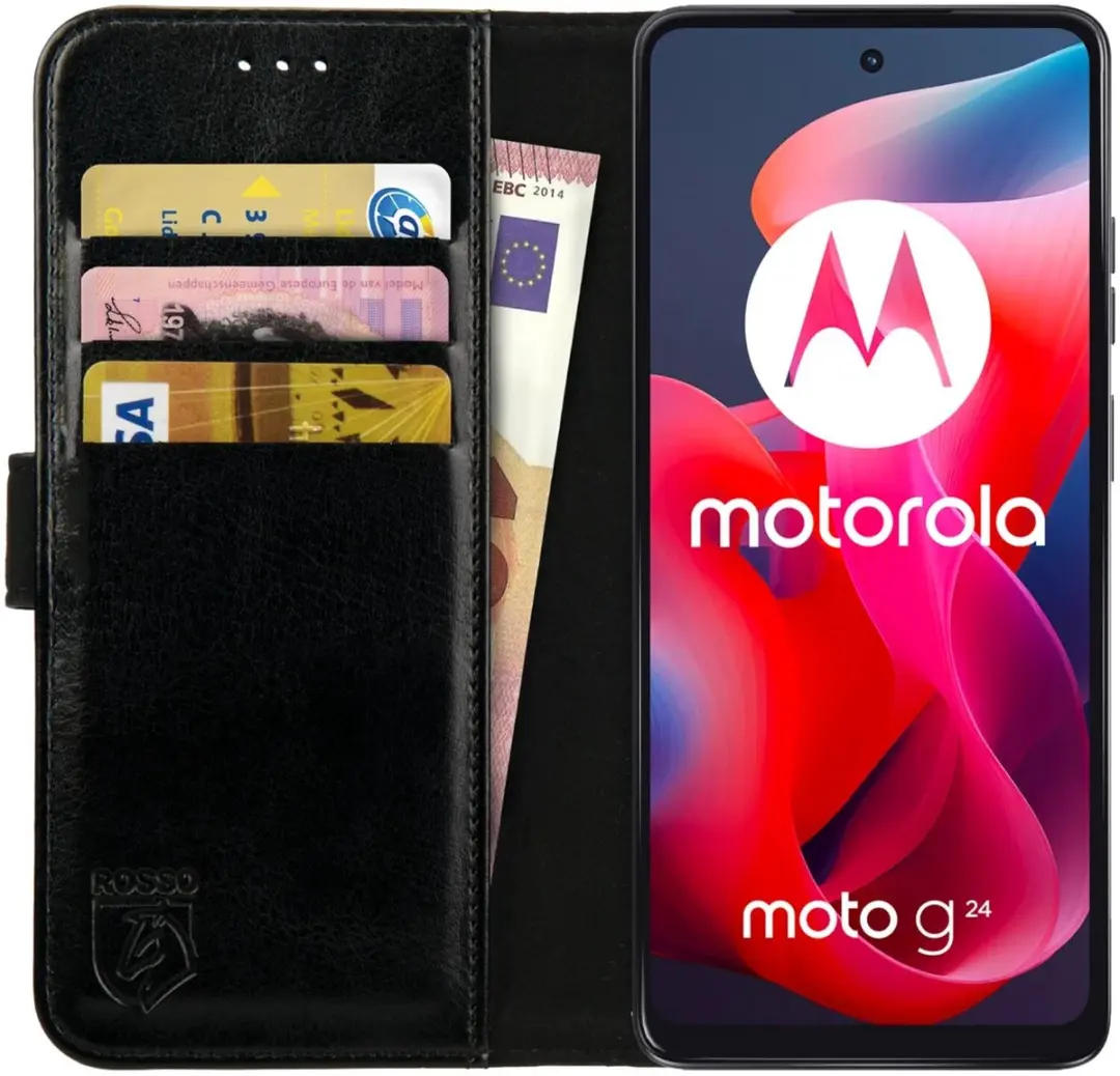 Rosso Element Geschikt voor Motorola Moto G24