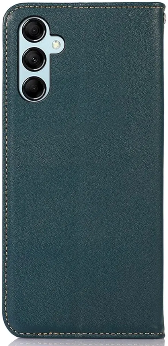 Khazneh Hoesje RFID Book Case Groen - Samsung Galaxy A35