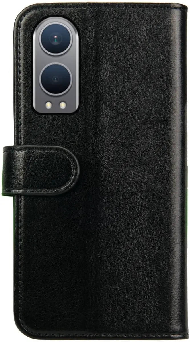 Rosso Element Wallet Book Case 196742 - OnePlus Nord CE 4 Lite - 3 Pasjes - Zwart
