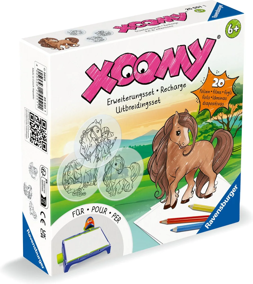 Ravensburger Xoomy Refill Horses Tekeninspiratie