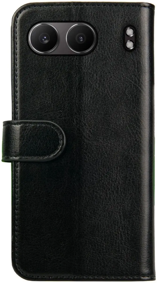 Rosso Element Wallet Book Case OnePlus Nord 4 - 3 Pasjes - Zwart