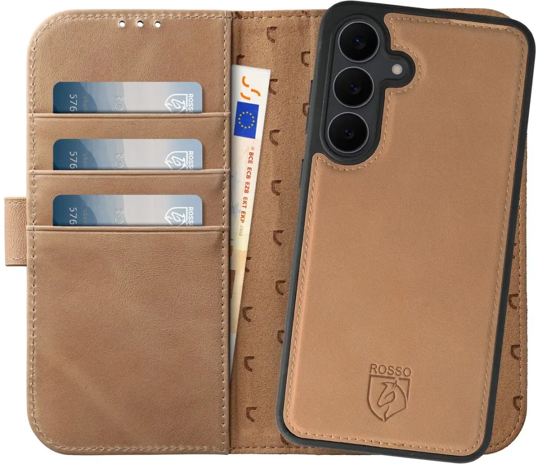 Rosso Elite Hoesje Geschikt voor Samsung Galaxy S24 FE