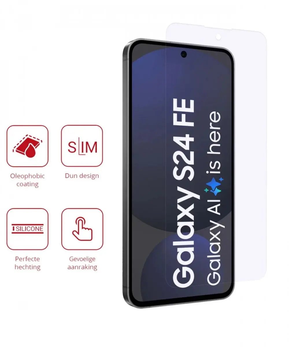 Rosso Screen Protector Samsung Galaxy S24 FE - 2 Stuks