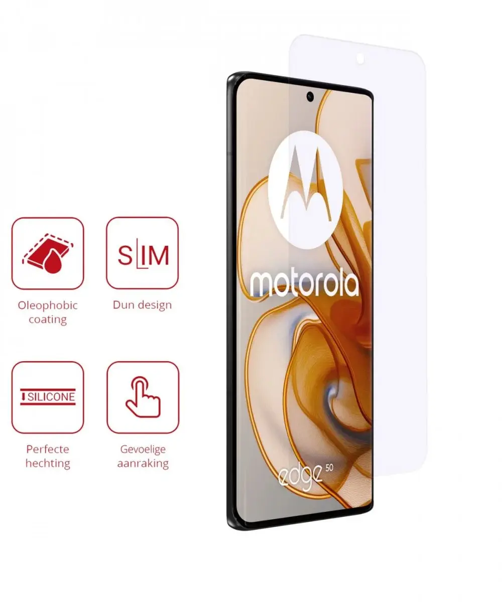 Rosso Screen Protector Motorola Edge 50 - 2 Stuks