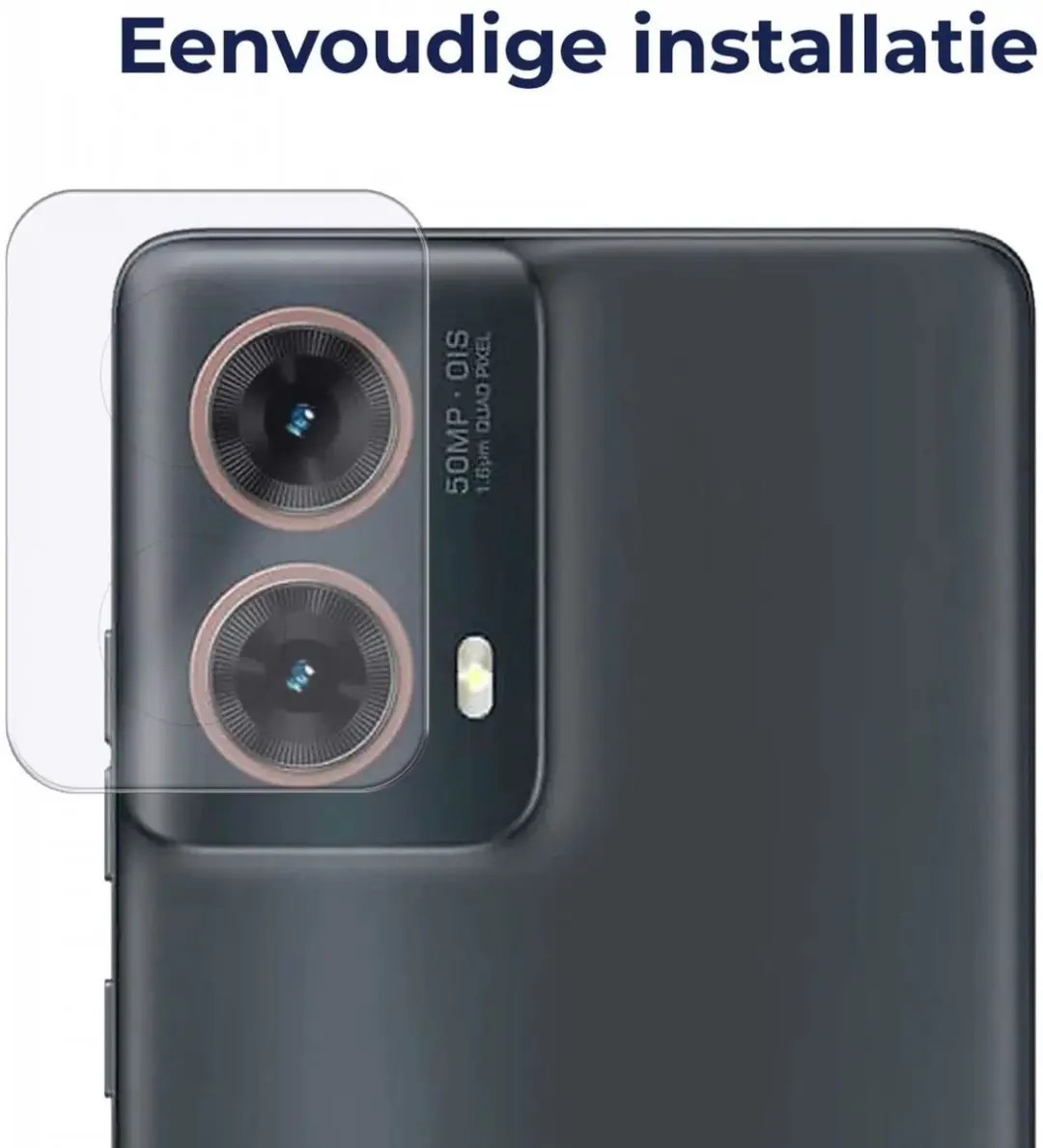 Rosso Camera Protector Motorola Moto G85 - Ultra Dun Glas - Transparant