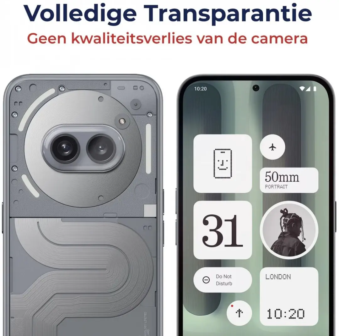 Rosso Camera Protector Nothing Phone (2a) Plus - Ultra Dun Glas