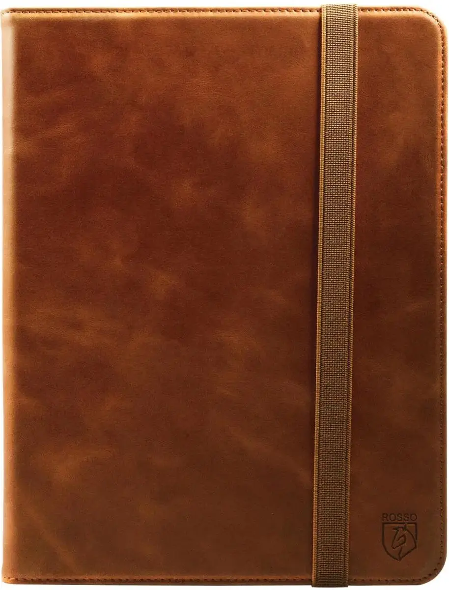 Rosso Deluxe 208605 Hoes iPad Air 10.9 - Echt Leer Bruin