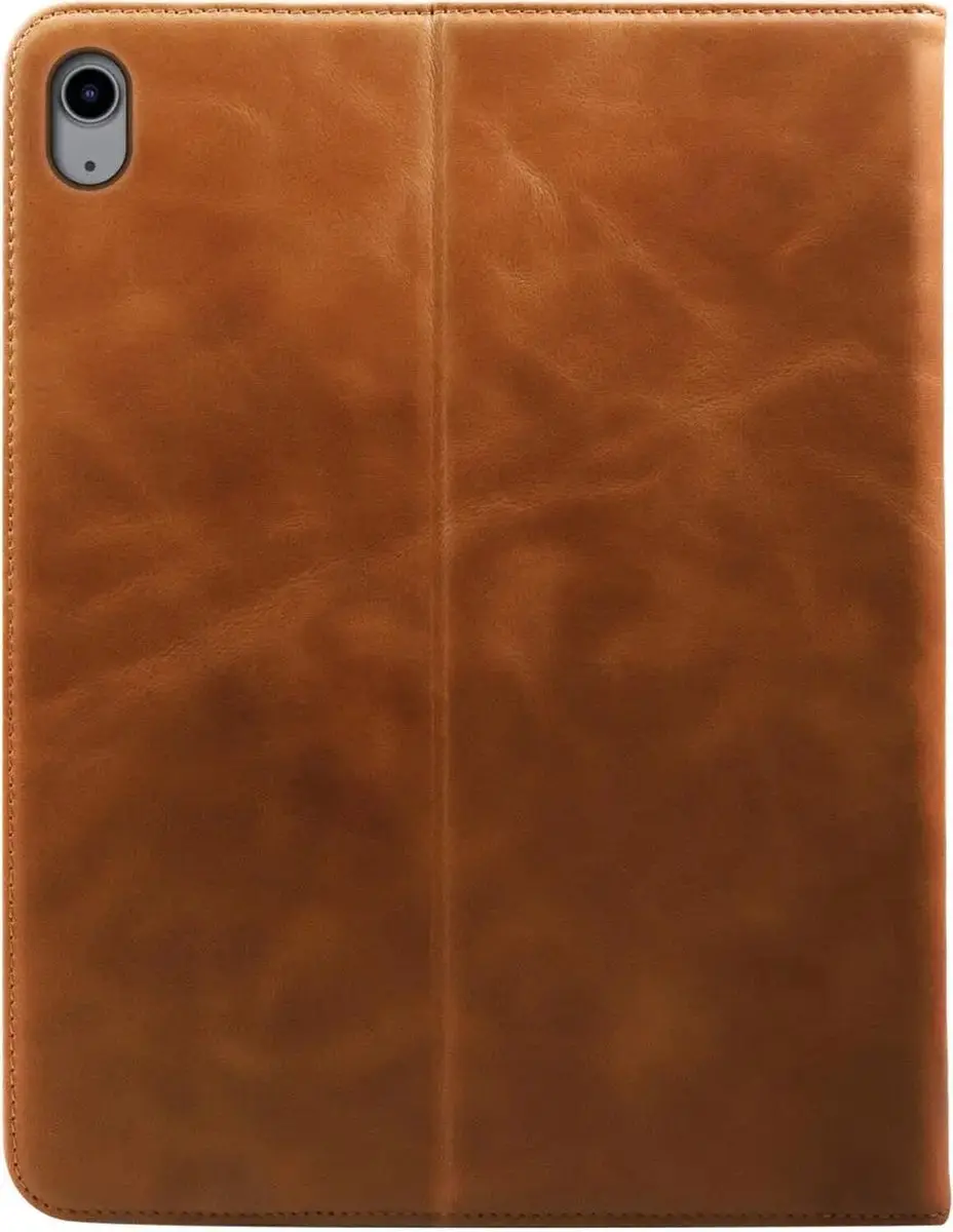 Rosso Deluxe 208605 Hoes iPad Air 10.9 - Echt Leer Bruin