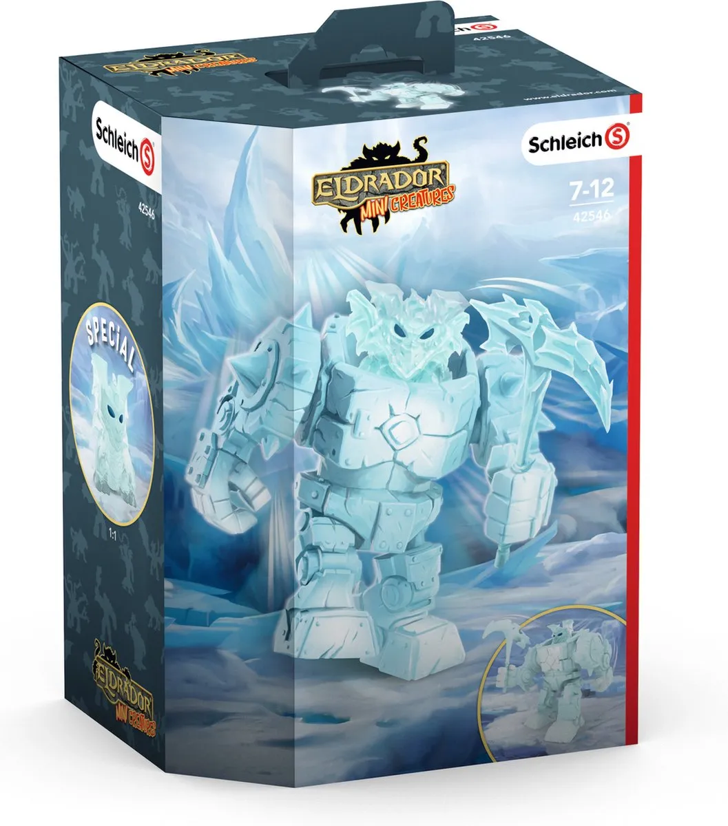 Schleich Eldrador Mini Creatures IJs Robot 42546 - Blauw/Wit