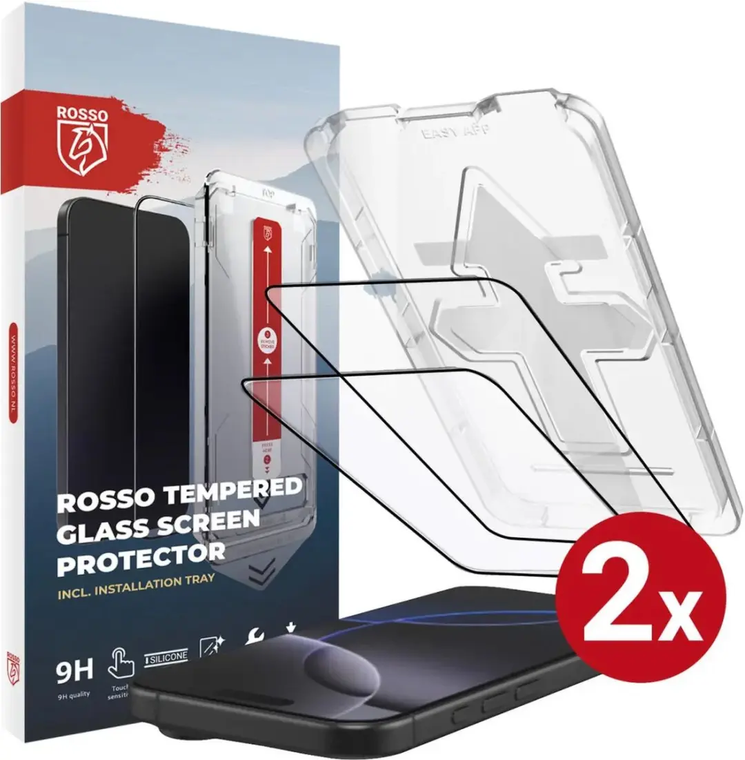 Rosso Screenprotector iPhone 16 Pro Max 9H