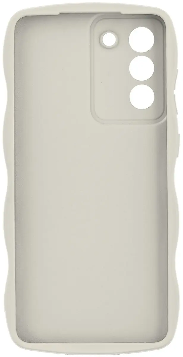 HappyCase Wavy Hoesje Samsung Galaxy S25 Plus - Beige