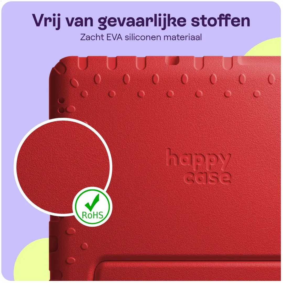 HappyCase Kinderhoes Lenovo Tab M10 Gen 4 - 10.1" - Rood