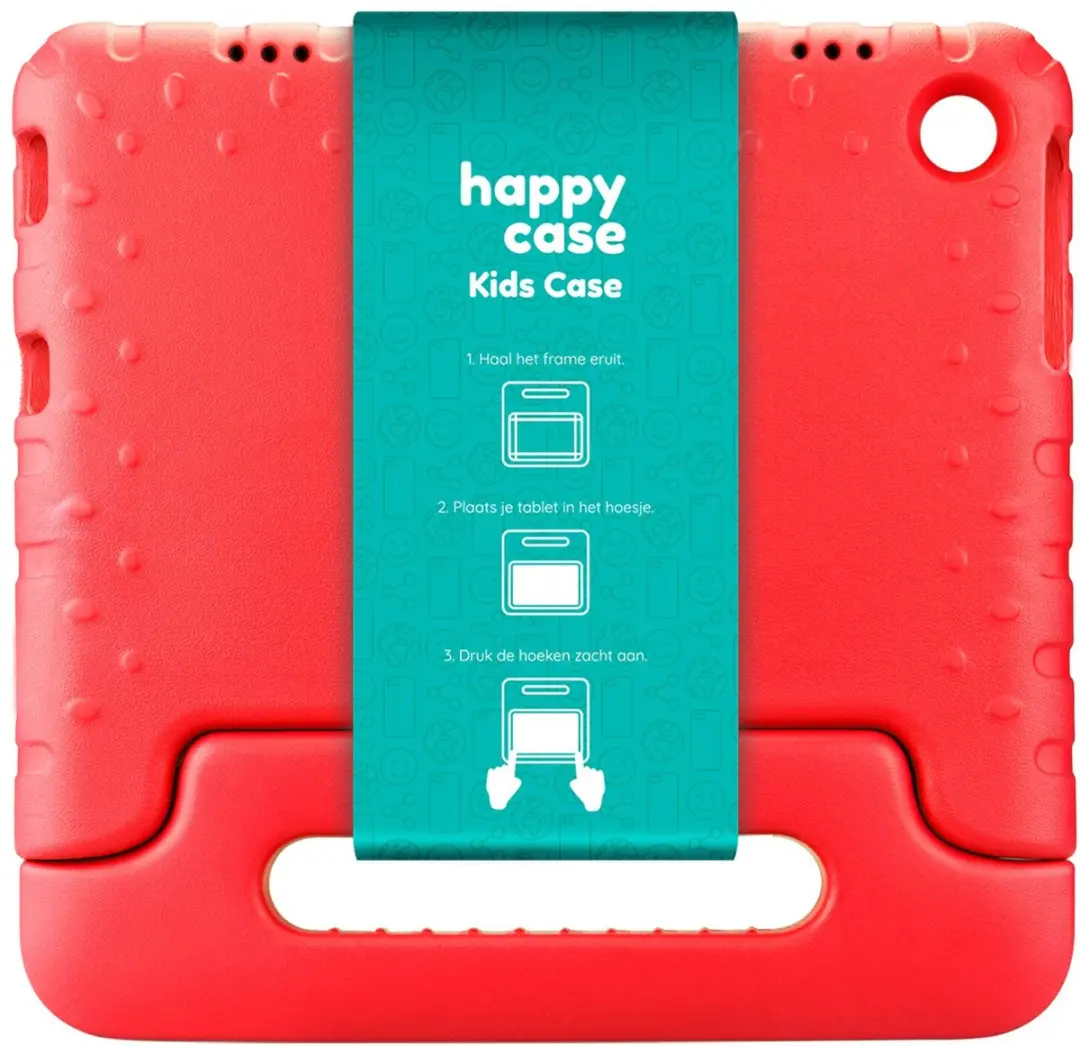 HappyCase Kinderhoes Lenovo Tab M10 Gen 4 - 10.1" - Rood - afbeelding 6 van 6