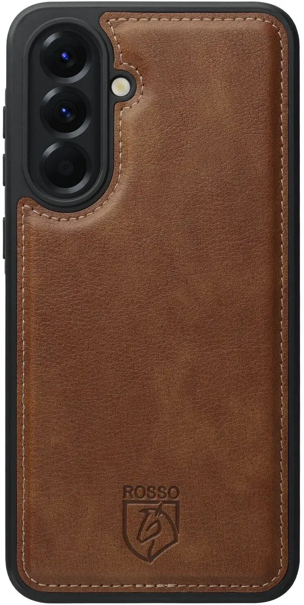 Rosso Element 215127 Hoesje Samsung Galaxy A56 - 3 Pasjes - Bruin