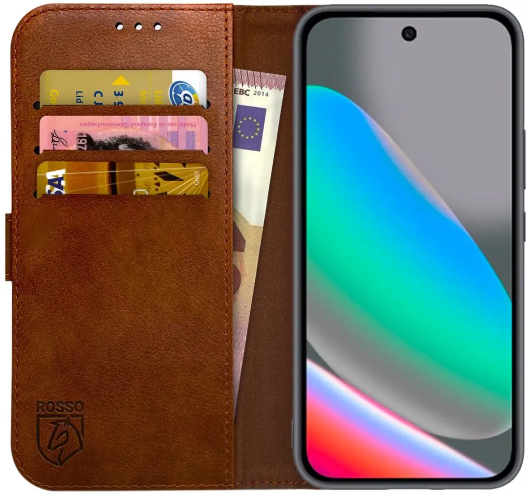 Rosso Element Wallet Book Case Google Pixel 10/10 Pro