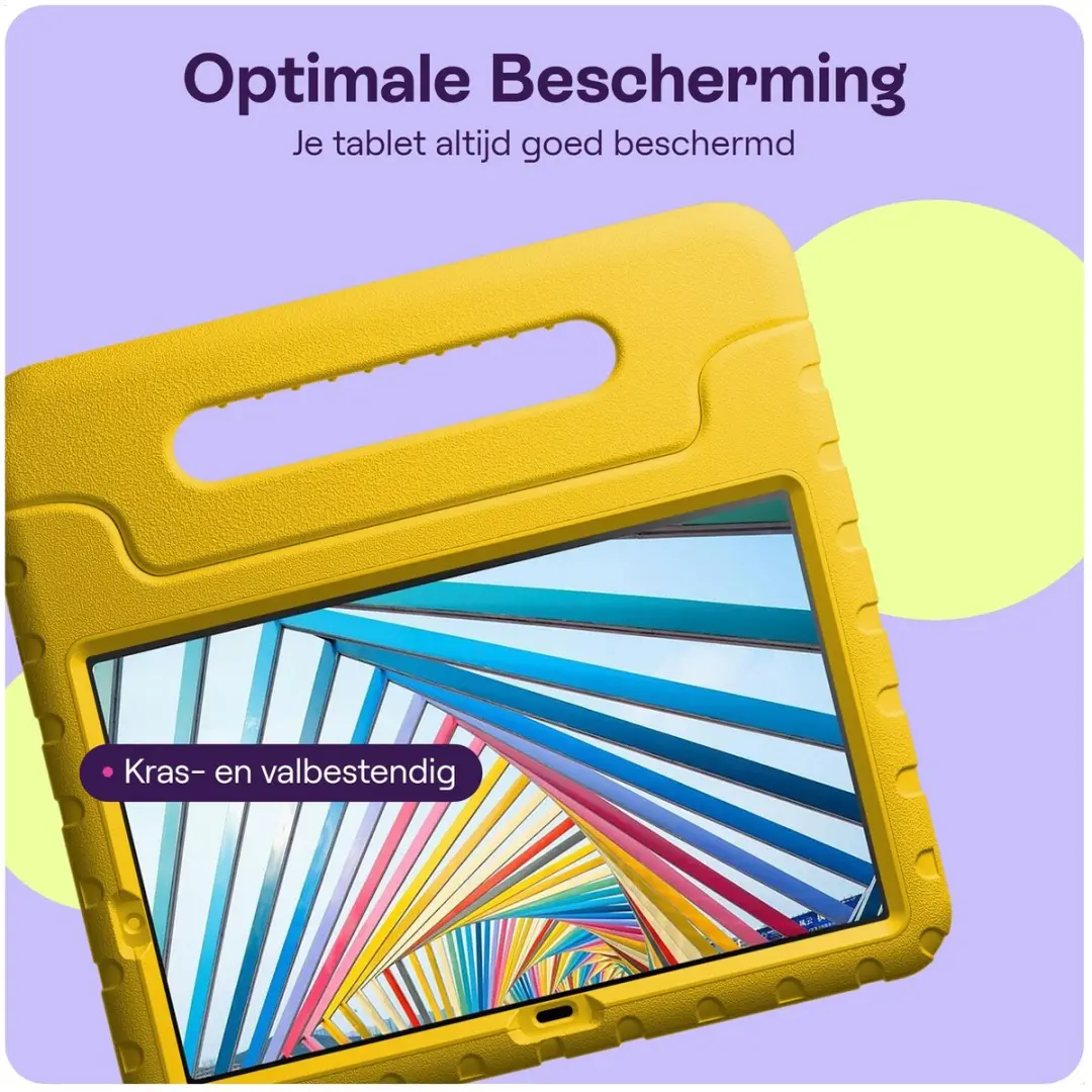 HappyCase Kinderhoes Lenovo Tab M10 Gen 4 (2025) - Geel - afbeelding 6 van 6