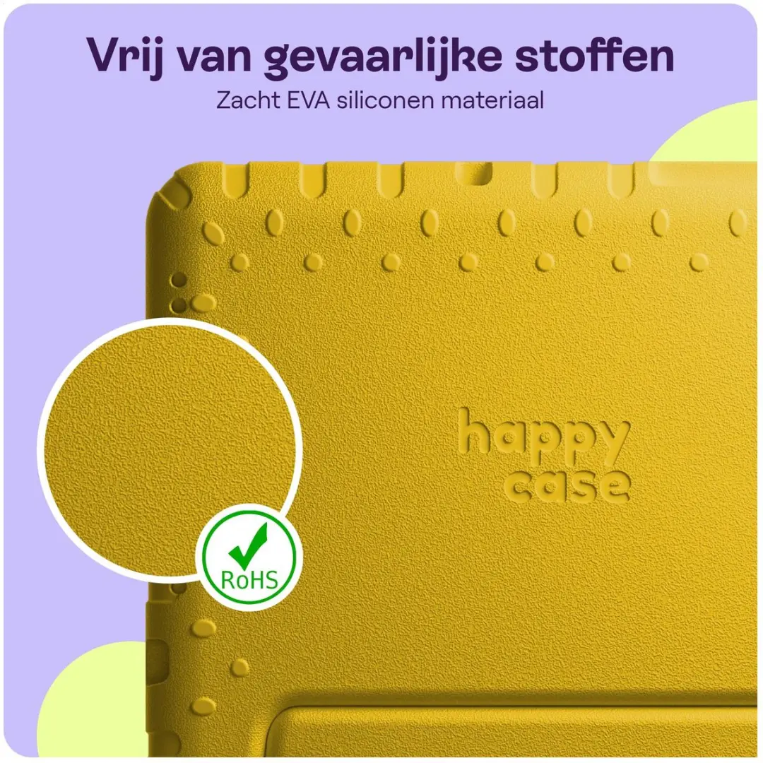 HappyCase Kinderhoes Lenovo Tab M10 Gen 4 (2025) - Geel