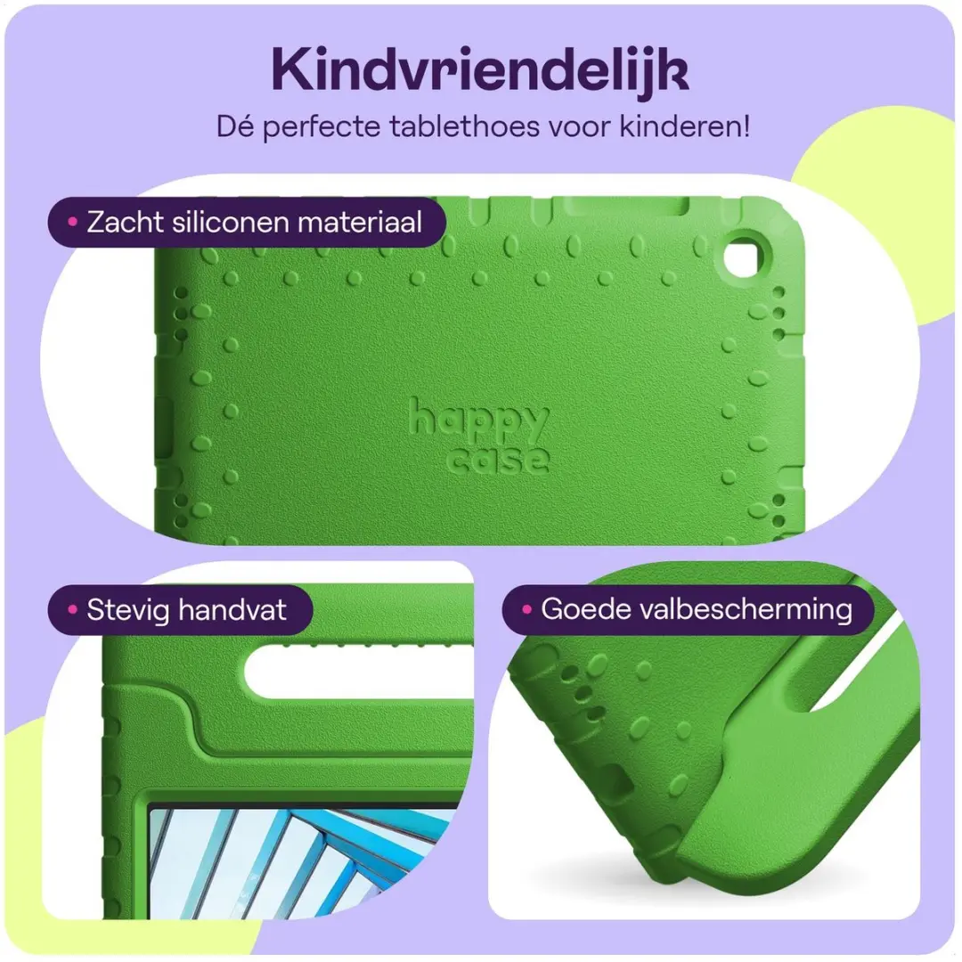 HappyCase Kinderhoes Lenovo Tab M11/M10 Plus 11" - Groen