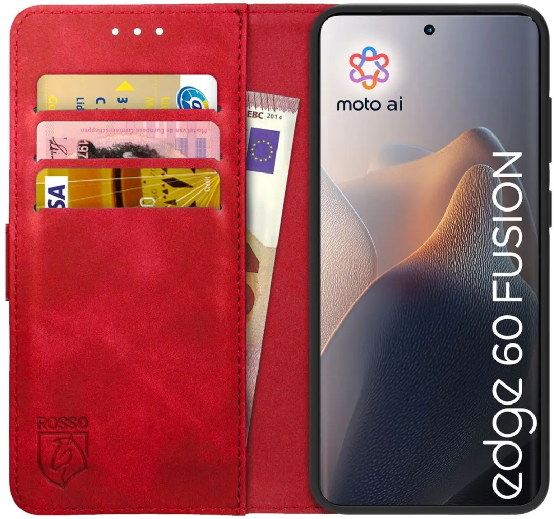 Rosso Element Wallet Book Case 216336