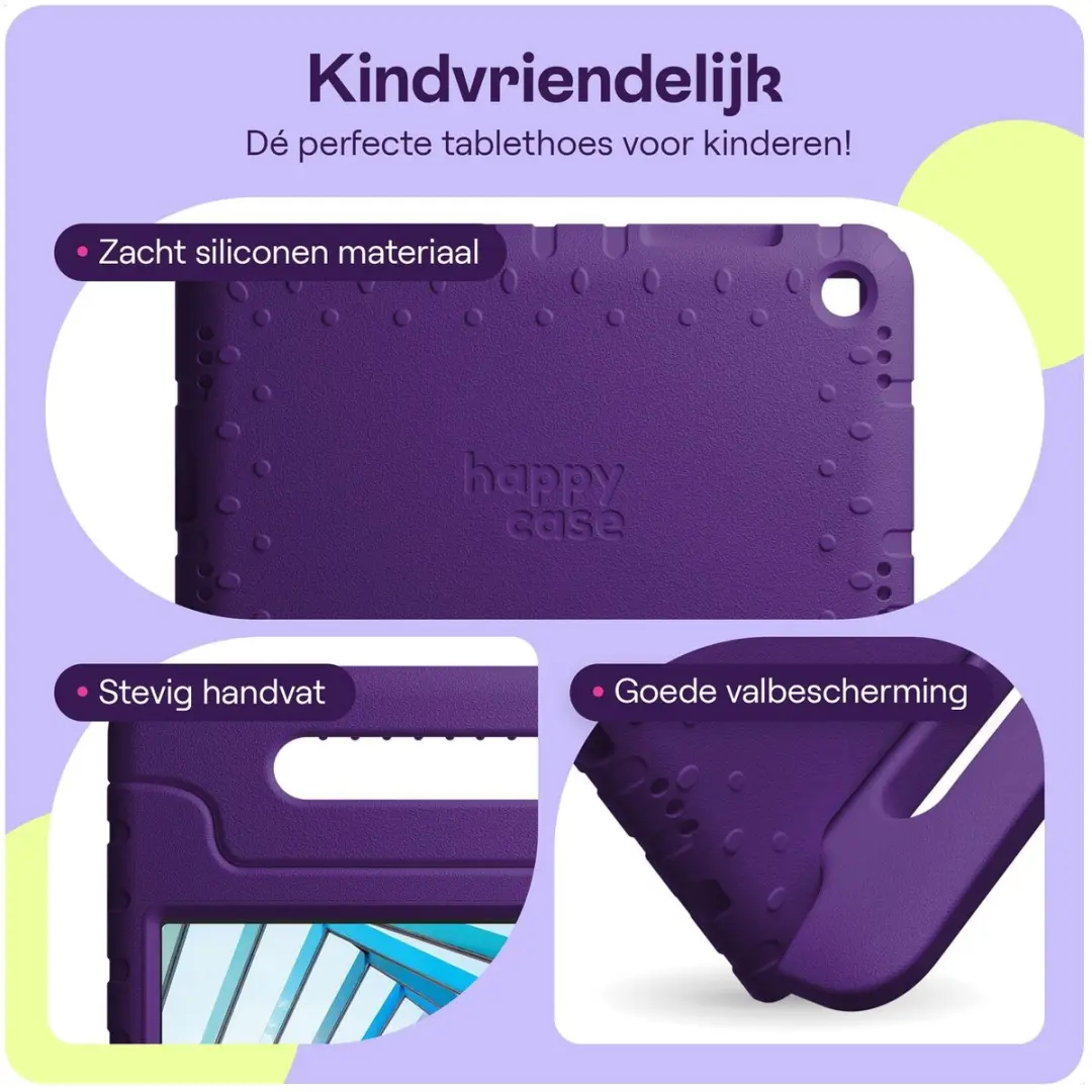 HappyCase Kinder Tablethoes Lenovo Tab M11/K11 - Paars
