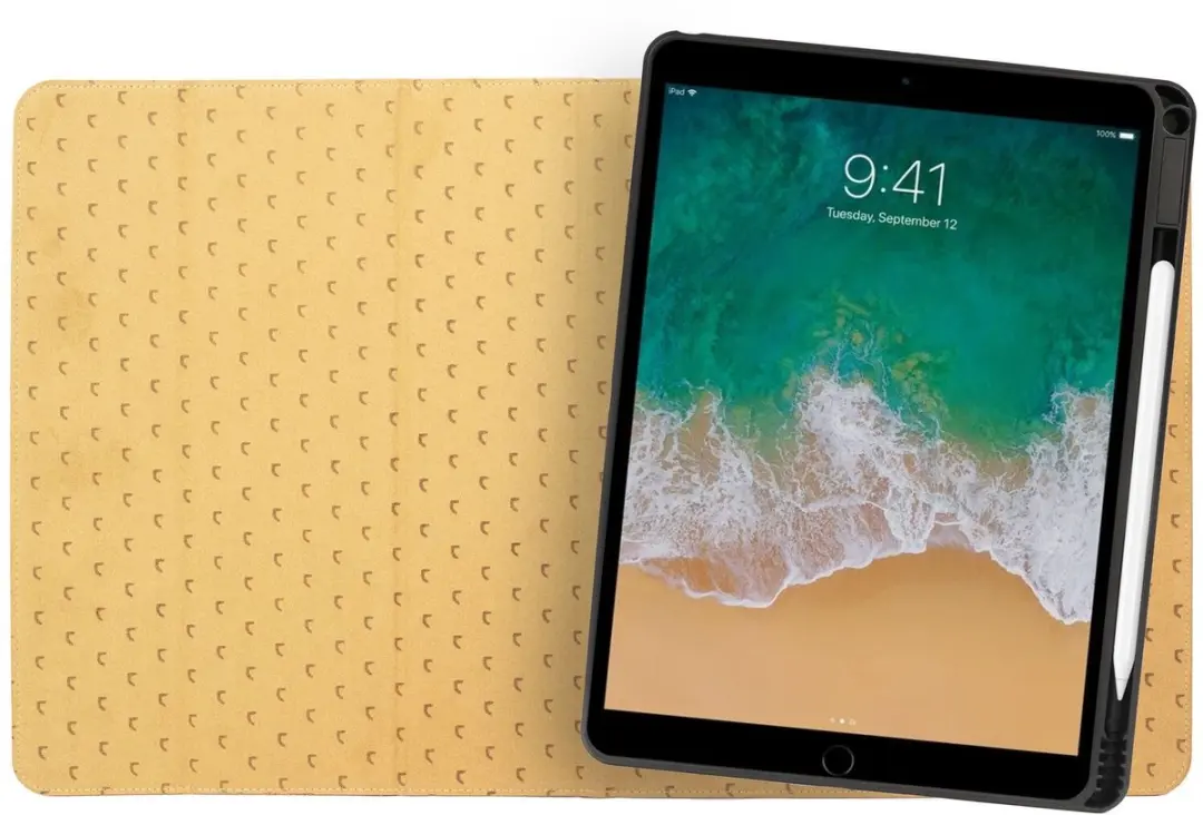 Rosso Elite 216732 Hoesje iPad 10.2" - Lichtbruin - afbeelding 6 van 6