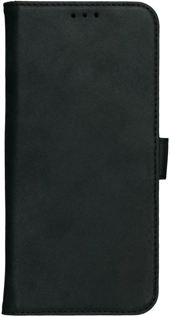 Rosso Deluxe Echt Leer Hoesje Zwart - Samsung Galaxy Z Fold 7 - 3 Pasjes
