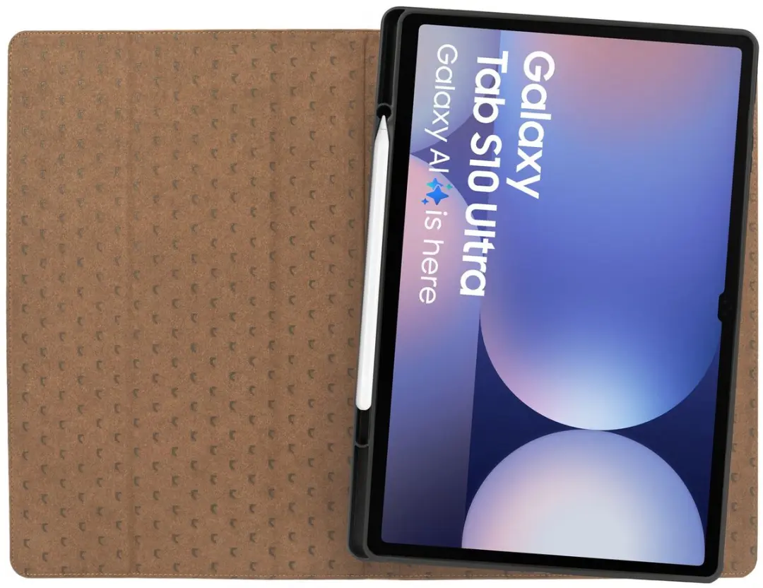 Rosso Elite 216801 Hoes Samsung Galaxy Tab S10/S9 Ultra - 14.6" - Bruin