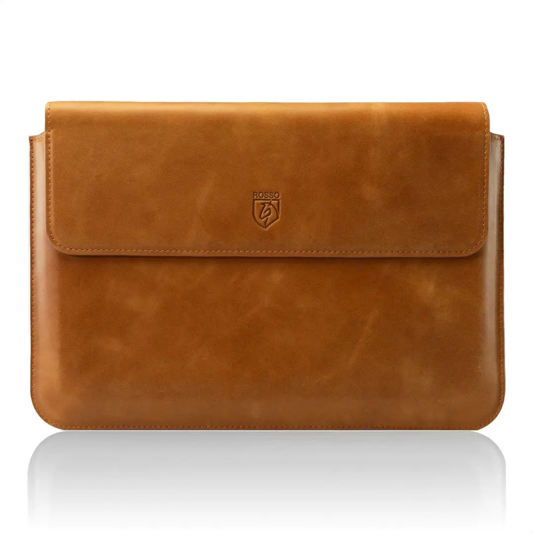 Rosso Deluxe Sleeve 216816 - Laptophoes Bruin - 28x17cm - afbeelding 6 van 6