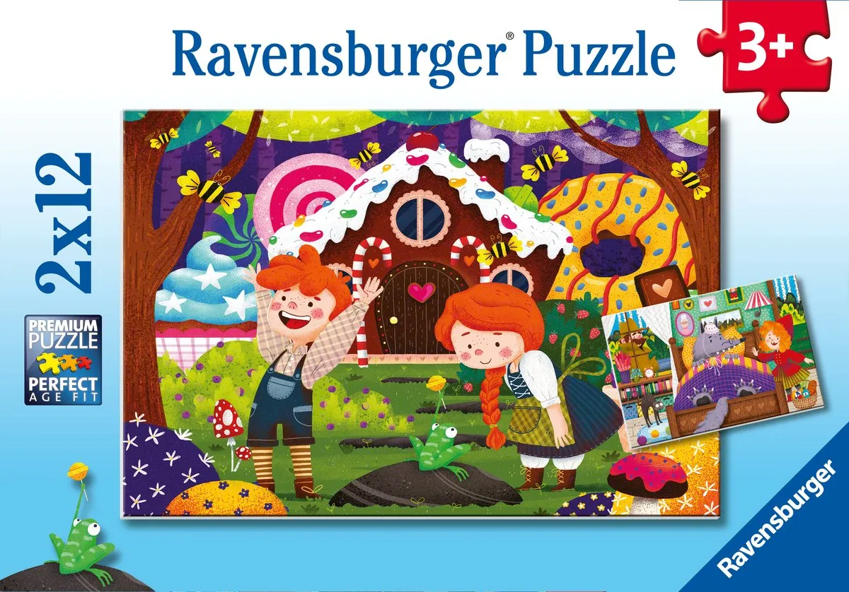 Ravensburger Sprookjes Puzzel 24 Stuks - 2x12 Stukjes - afbeelding 6 van 6