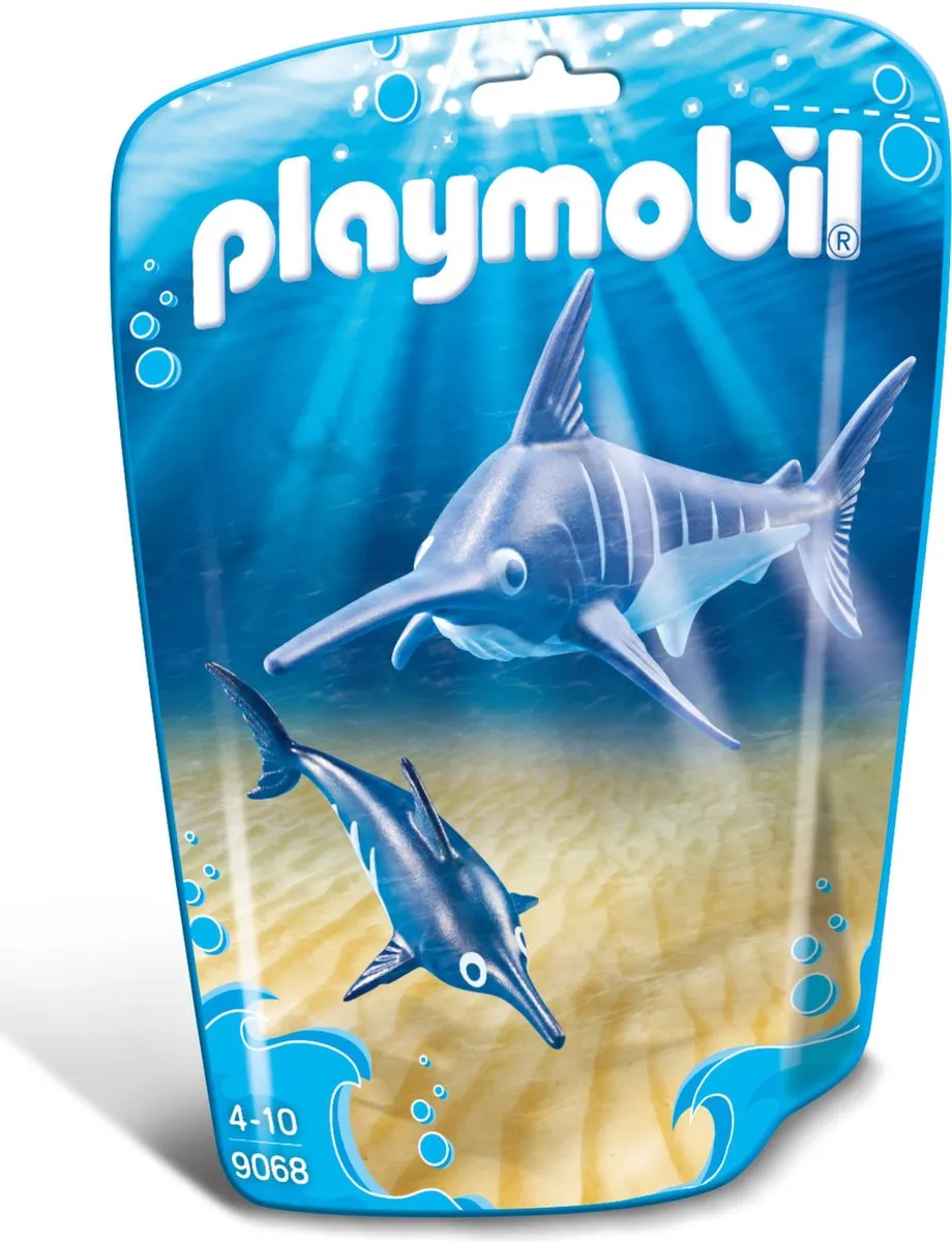 Playmobil Zwaardvis met jong 9068