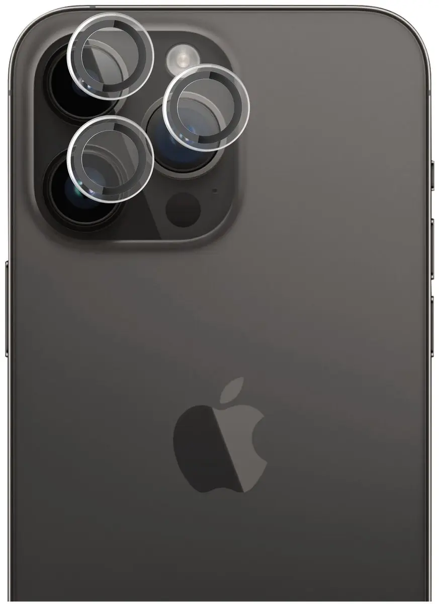 Rosso Camera Frame Protector iPhone 14 Pro/Pro Max - 9H Glas - Transparant