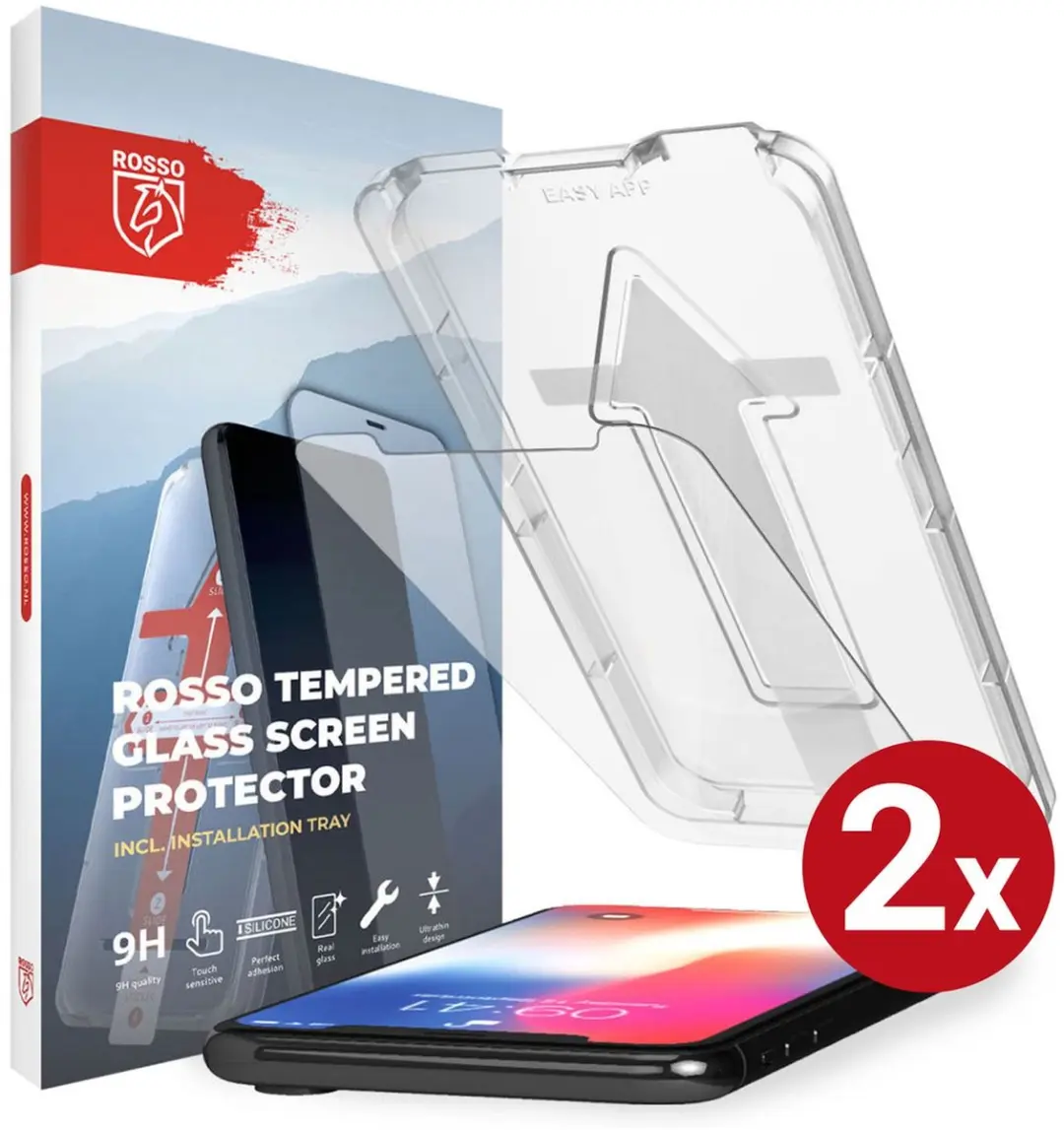 Rosso Screenprotector iPhone XR/11 9H