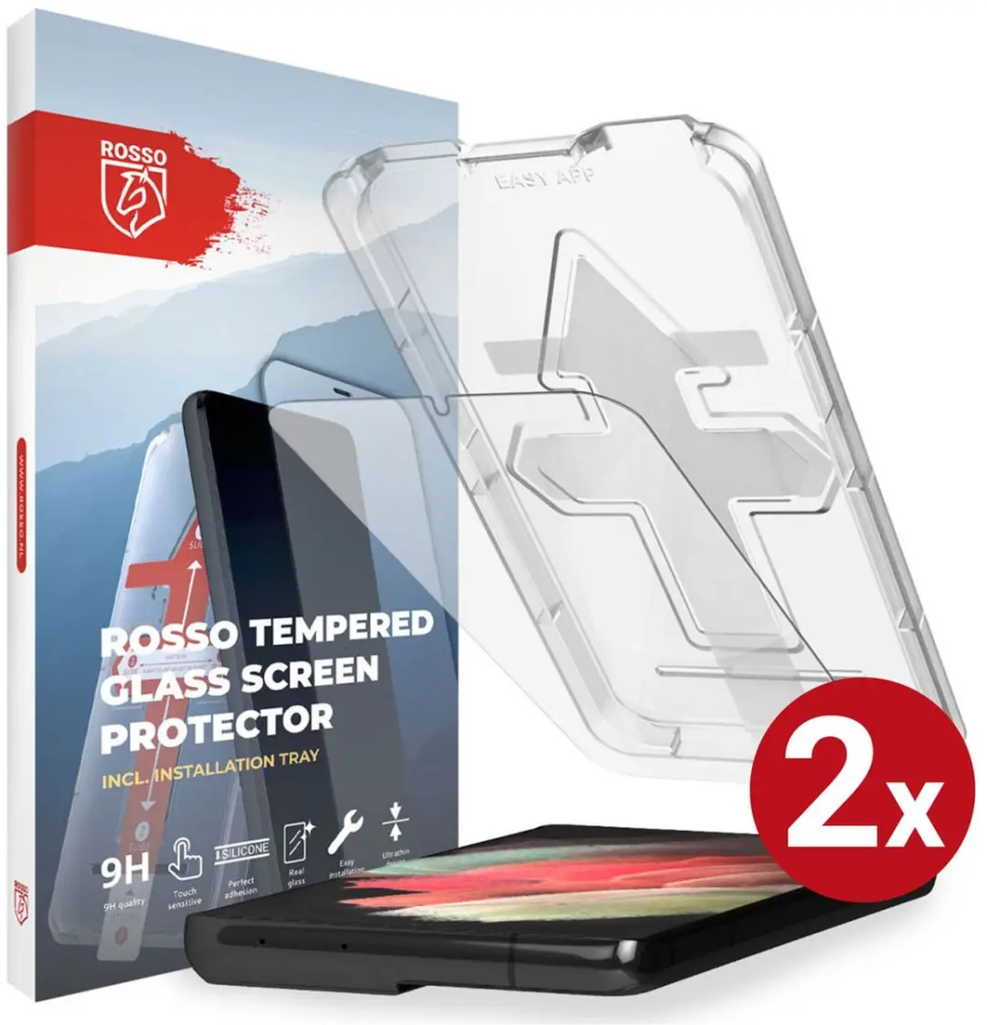 Rosso Screenprotector Samsung Galaxy S21 Plus 2 Stuks