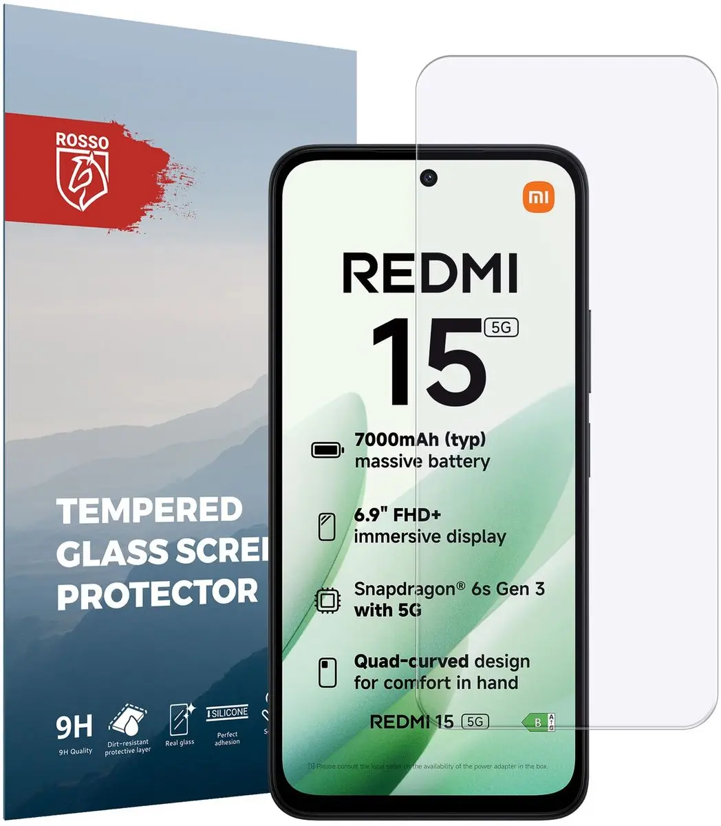 Rosso Screen Protector Xiaomi Redmi 15 5G/4G