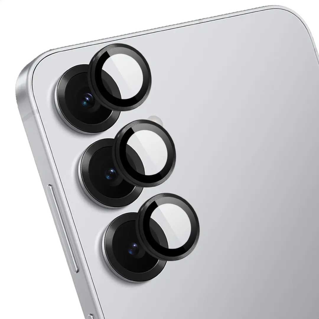 Rosso Camera Frame Protector Samsung Galaxy S26+ - 9H Glas - Zwart - afbeelding 6 van 6