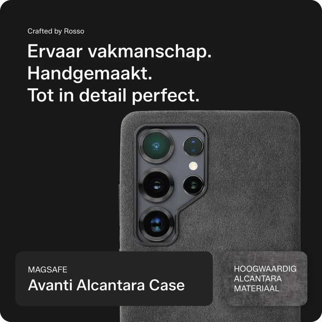 Rosso Avanti Hoesje 246525 - Samsung Galaxy S25 Ultra - Grijs