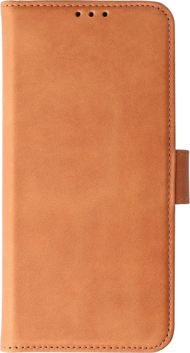 Rosso Deluxe Echt Leer Hoesje Samsung Galaxy A37 - 3 Pasjes - Bruin - afbeelding 6 van 6