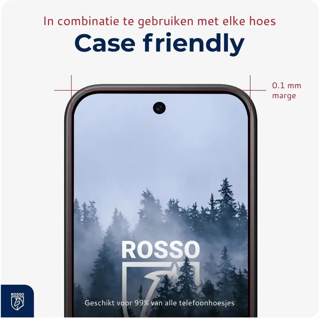 Rosso Privacy Screen Protector Samsung Galaxy A27 - 9H Glas - Installatietray - afbeelding 6 van 6