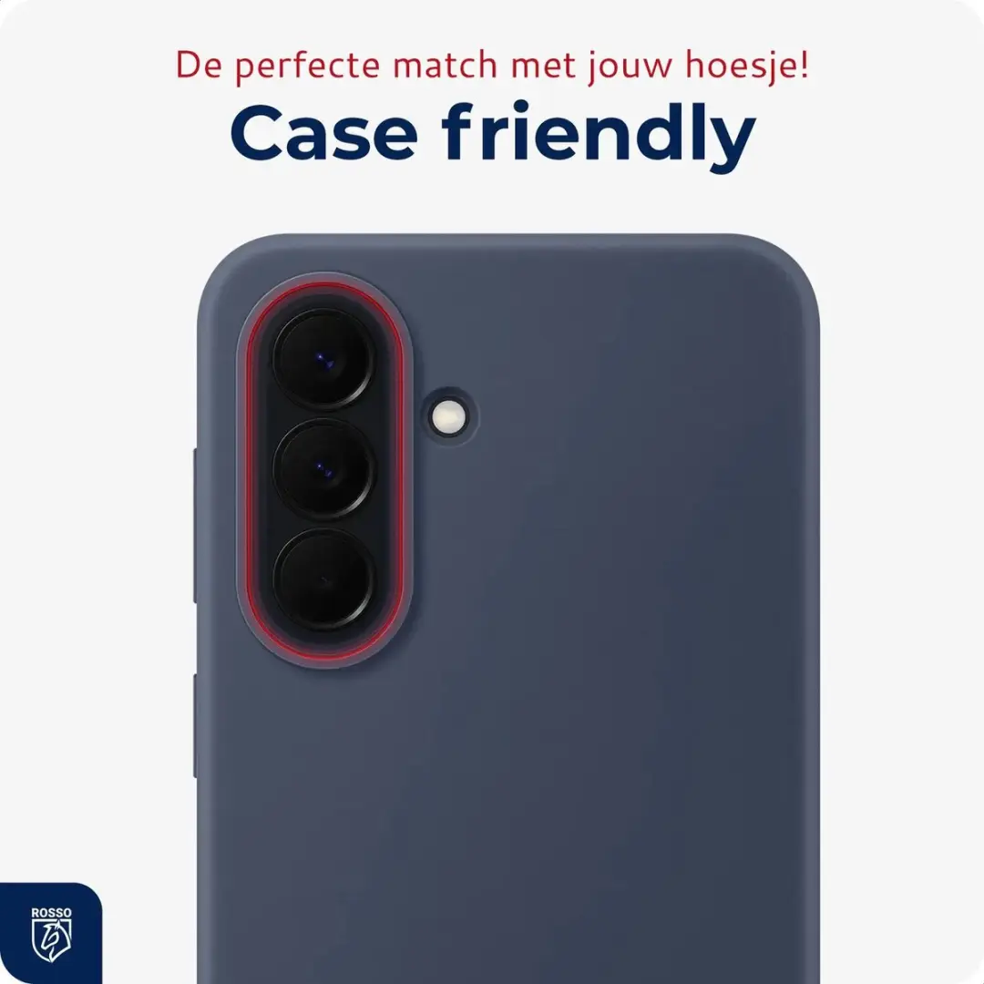 Rosso Camera Protector Samsung Galaxy A37 - Ultra Dun Glas - Zwart