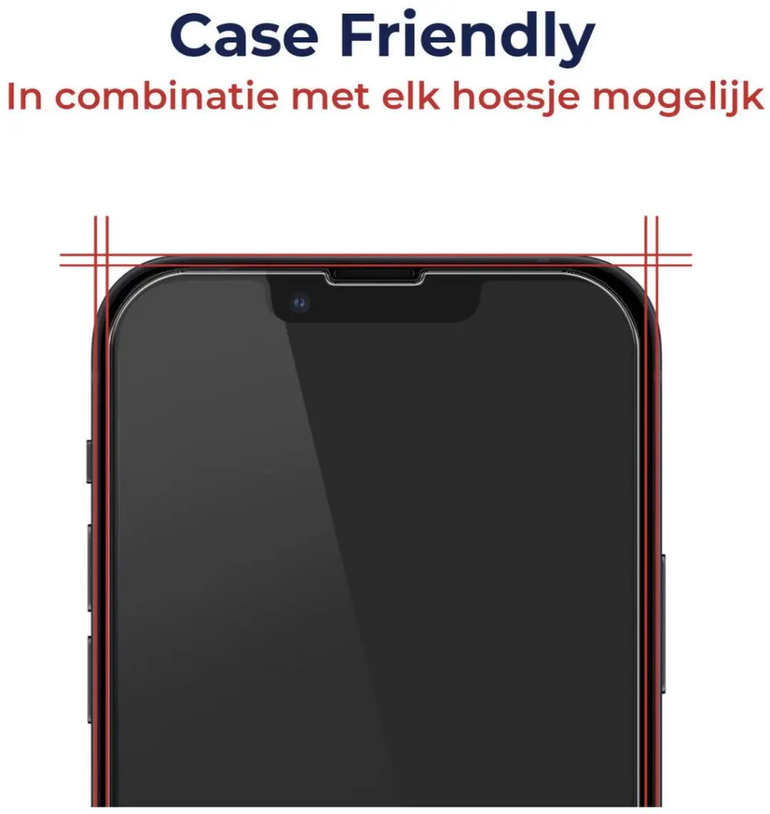 Rosso Screen Protector iPhone 14 - 2x 9H Tempered Glass