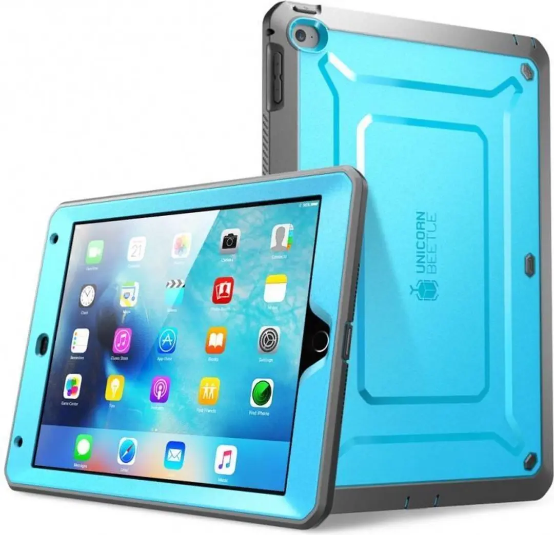 Supcase Unicorn Beetle Protective Case voor iPad Mini 5 blauw