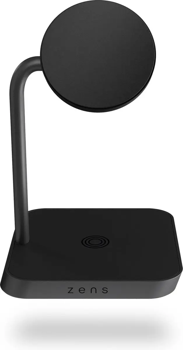 Zens Office Charger 2 ZEDC26B Draadloos Oplaadstation - 2x 15W - Zwart