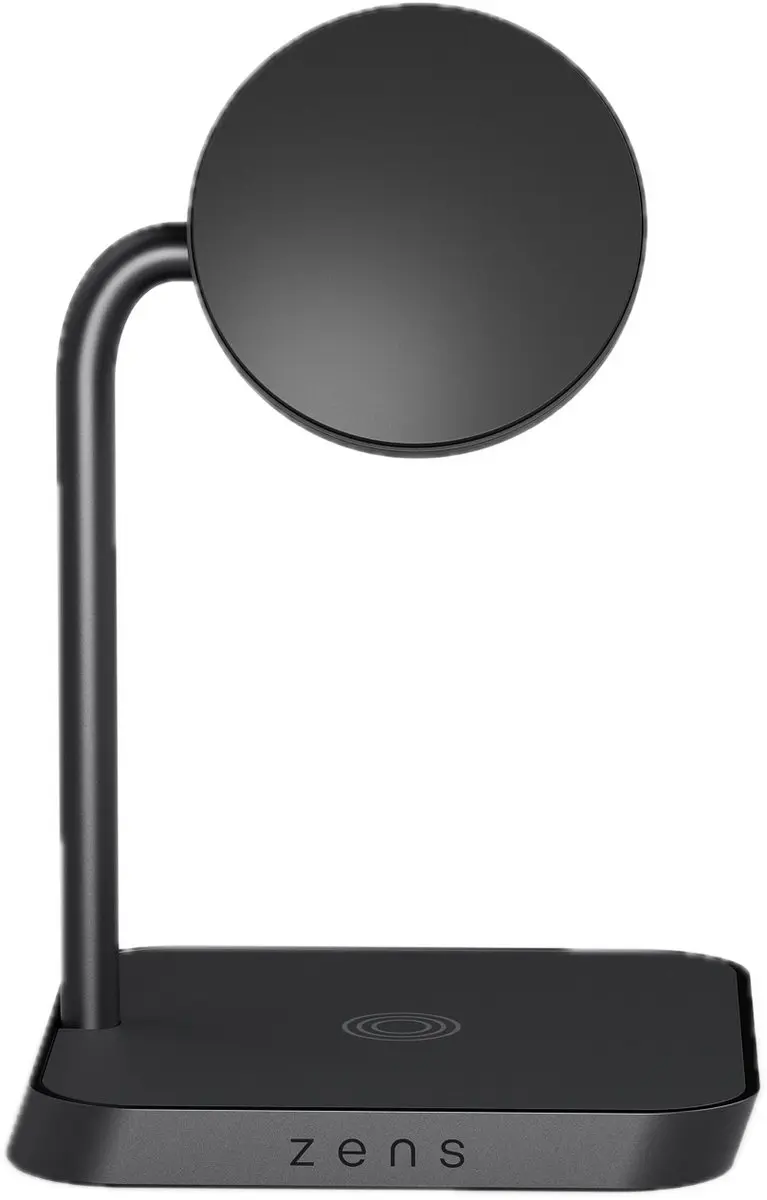Zens Office Charger 2 ZEDC26B Draadloos Oplaadstation - 2x 15W - Zwart - afbeelding 6 van 6