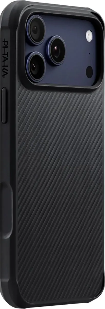 Pitaka ProGuard Hoesje iPhone 17 Pro Max KI1701MGPM - MagSafe - Zwart