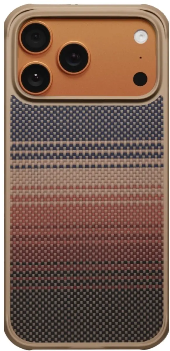 Pitaka ProGuard KI1702MGP Hoesje iPhone 17 Pro - Oranje