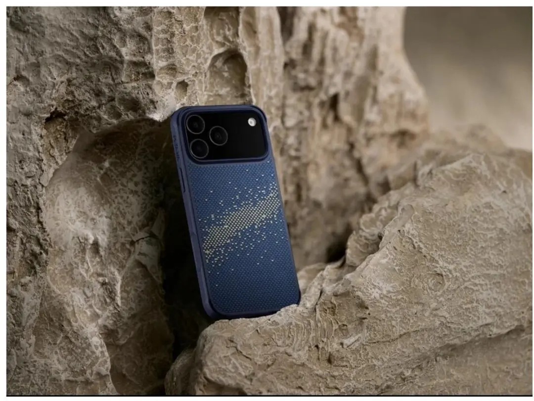Pitaka ProGuard Hoesje iPhone 17 Pro KI1705MGP - Blauw