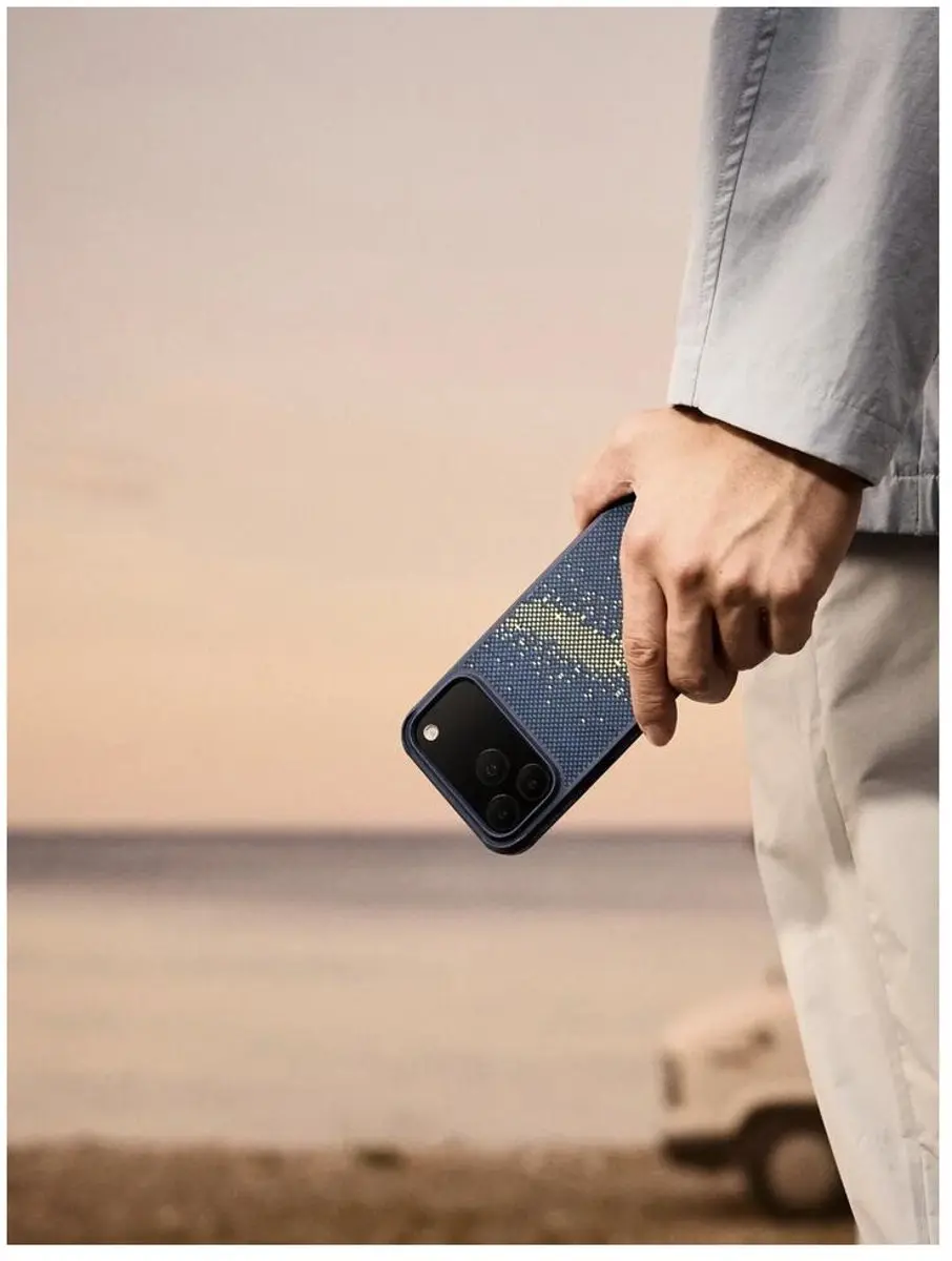 Pitaka ProGuard Hoesje iPhone 17 Pro KI1705MGP - Blauw