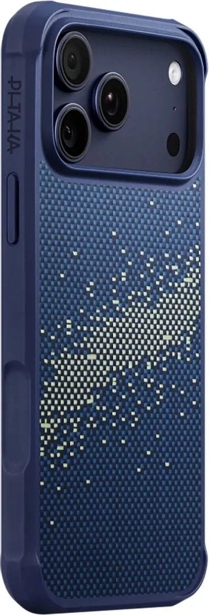 Pitaka ProGuard Hoesje iPhone 17 Pro Max KI1705MGPM - Blauw