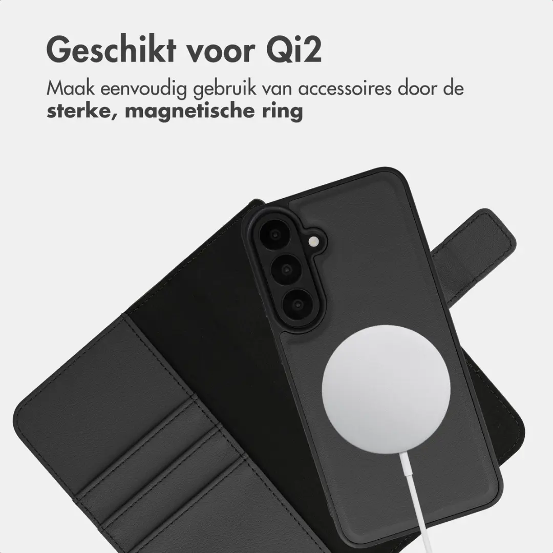 Imoshion Bookcase Hoesje Samsung Galaxy S26 FE - 2-in-1 Zwart