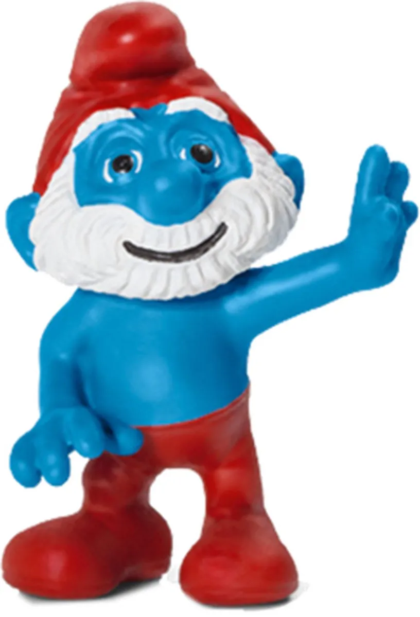 Schleich Grote Smurf Speelfiguur 20754 - Bruin